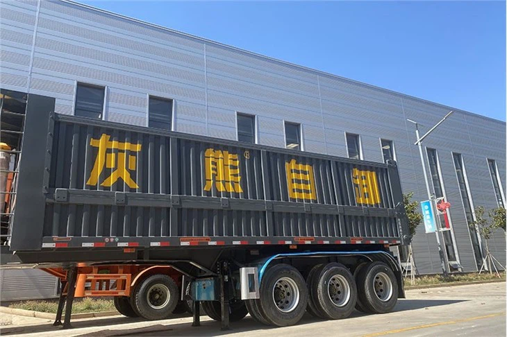 3 Axle Dump Semi Trailer