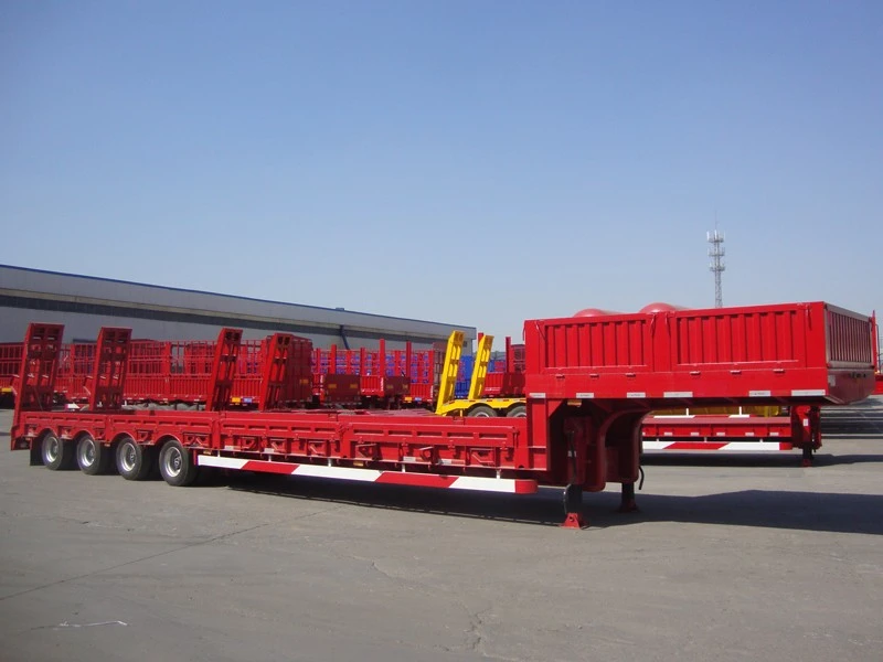 4 Axle 150 Ton Low Bed Trailer For Sale